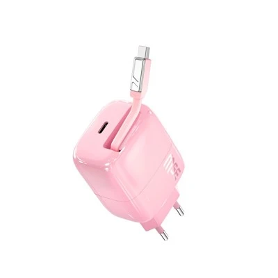 Qaytib olinadigan kabel bilan ish stoli zaryadlovchi